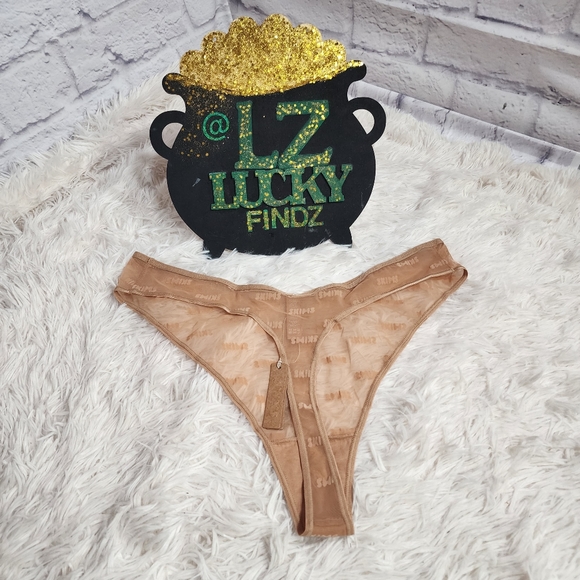 2pcs SKIMS AFTER HOURS THONG & ULTRA FINE MESH THONG/ NWT/3X - Picture 8 of 12